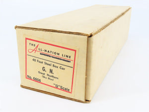 O Scale 2-Rail All-Nation 6606 GN Great Northern 40' Steel Boxcar #11450 Kit