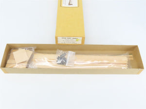 O Scale 2-Rail Gloor Craft 510 Trailer Train 60' Bulkhead Flatcar Kit w/Load
