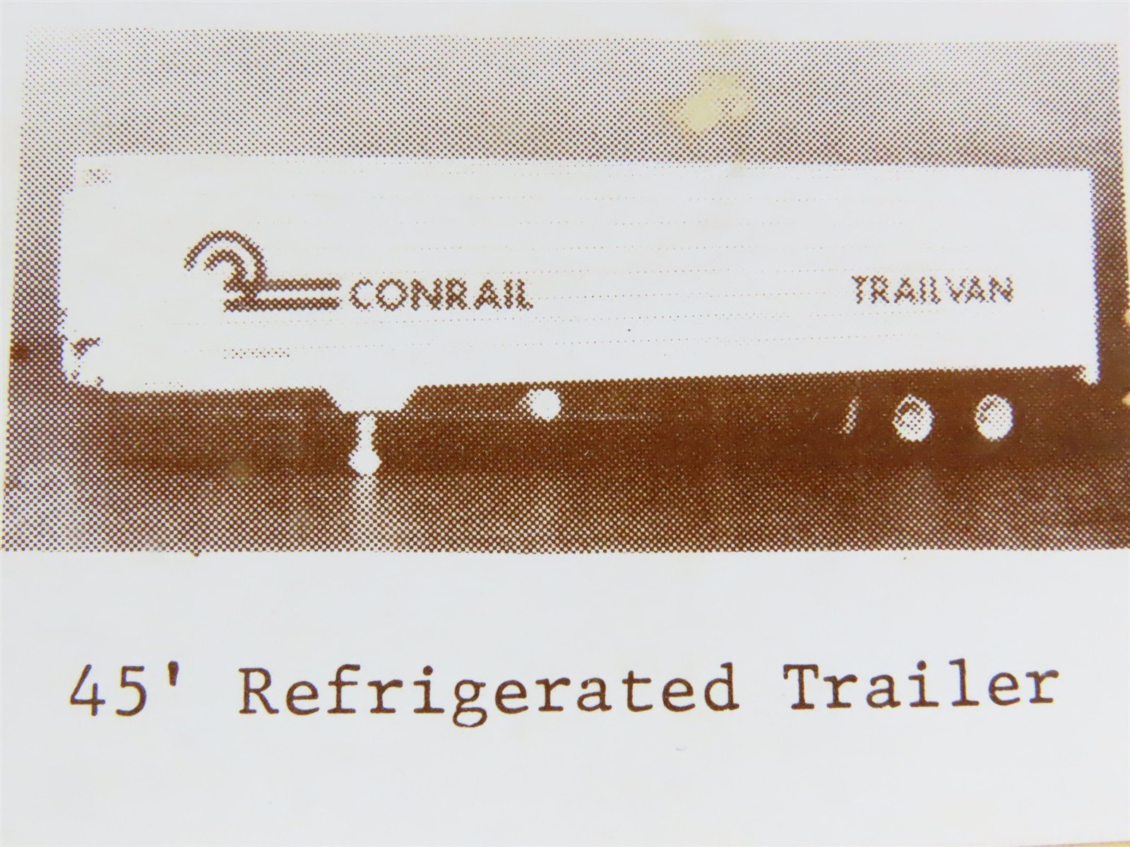 O Scale 2-Rail Gloor Craft 557 Undecorated 45' Refrigerated Trailer Kit