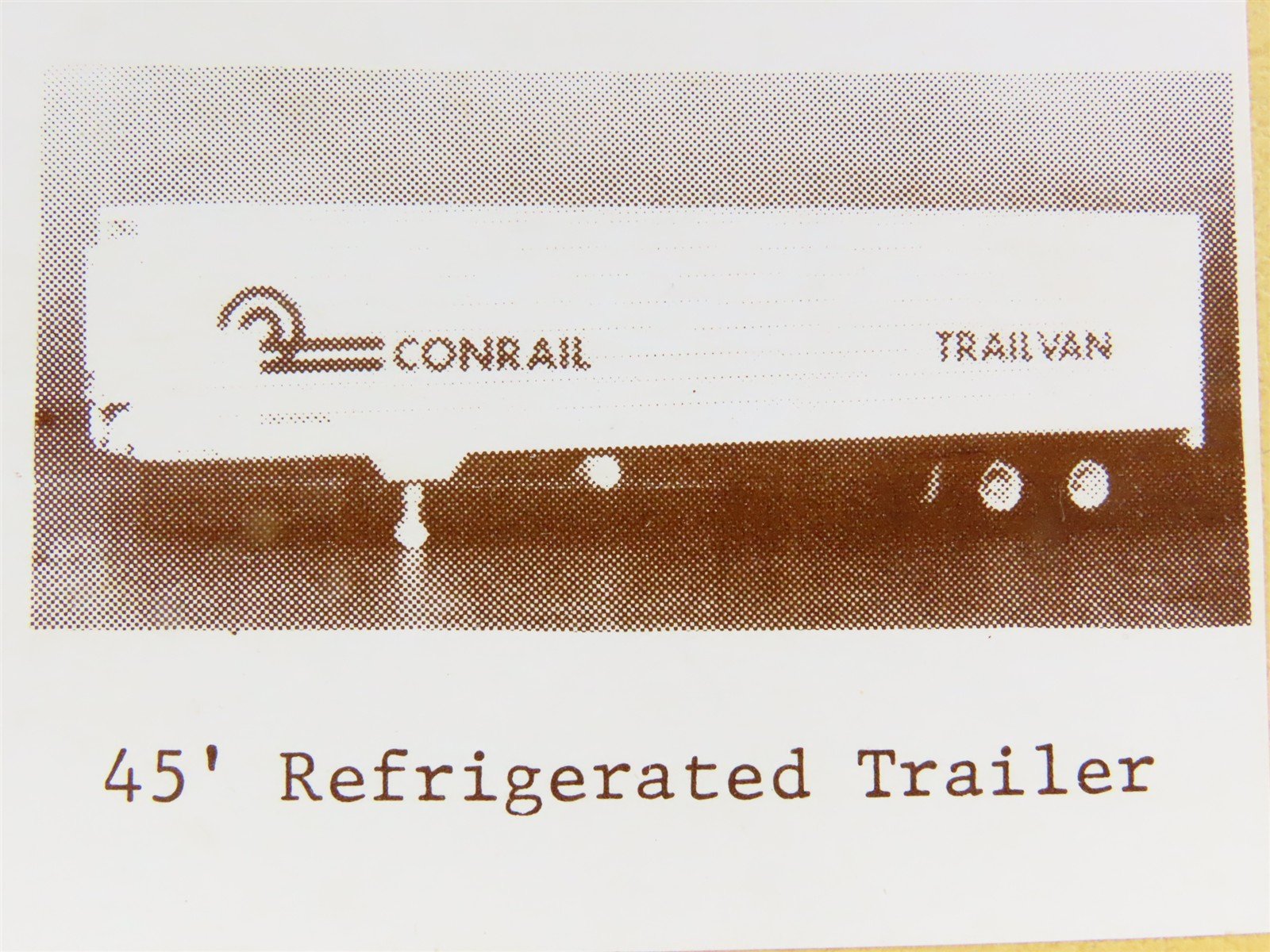 O Scale 2-Rail Gloor Craft 557 Undecorated 45' Refrigerated Trailer Kit