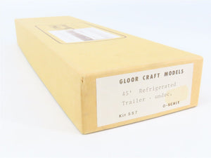 O Scale 2-Rail Gloor Craft 557 Undecorated 45' Refrigerated Trailer Kit