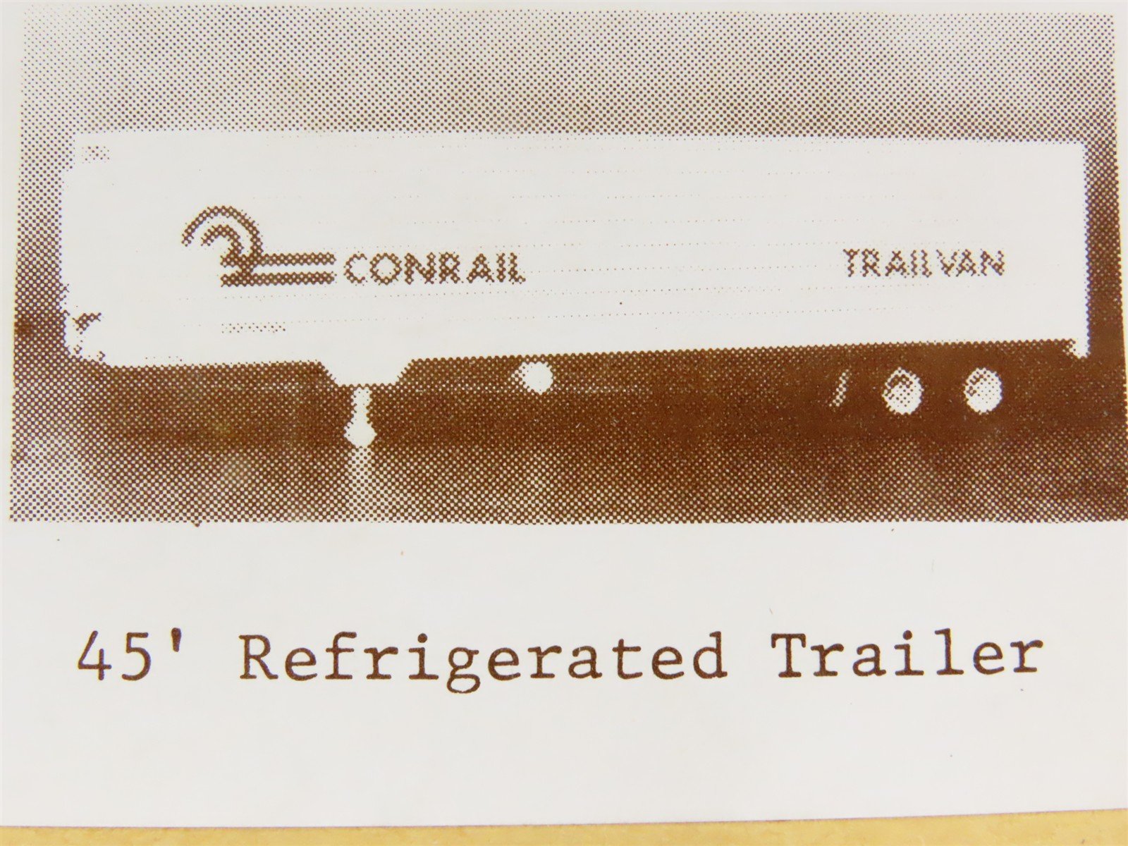 O Scale 2-Rail Gloor Craft 557 Undecorated 45' Refrigerated Trailer Kit
