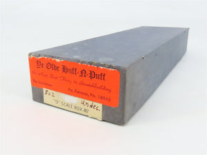 O Scale 2-Rail Ye Olde Huff-N-Puff 802 Undecorated 36' Wood Boxcar Kit