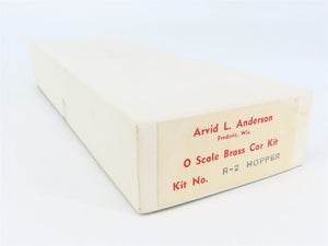 O Scale 2-Rail Arvid L. Anderson R-2 Undecorated BRASS Hopper Car Kit