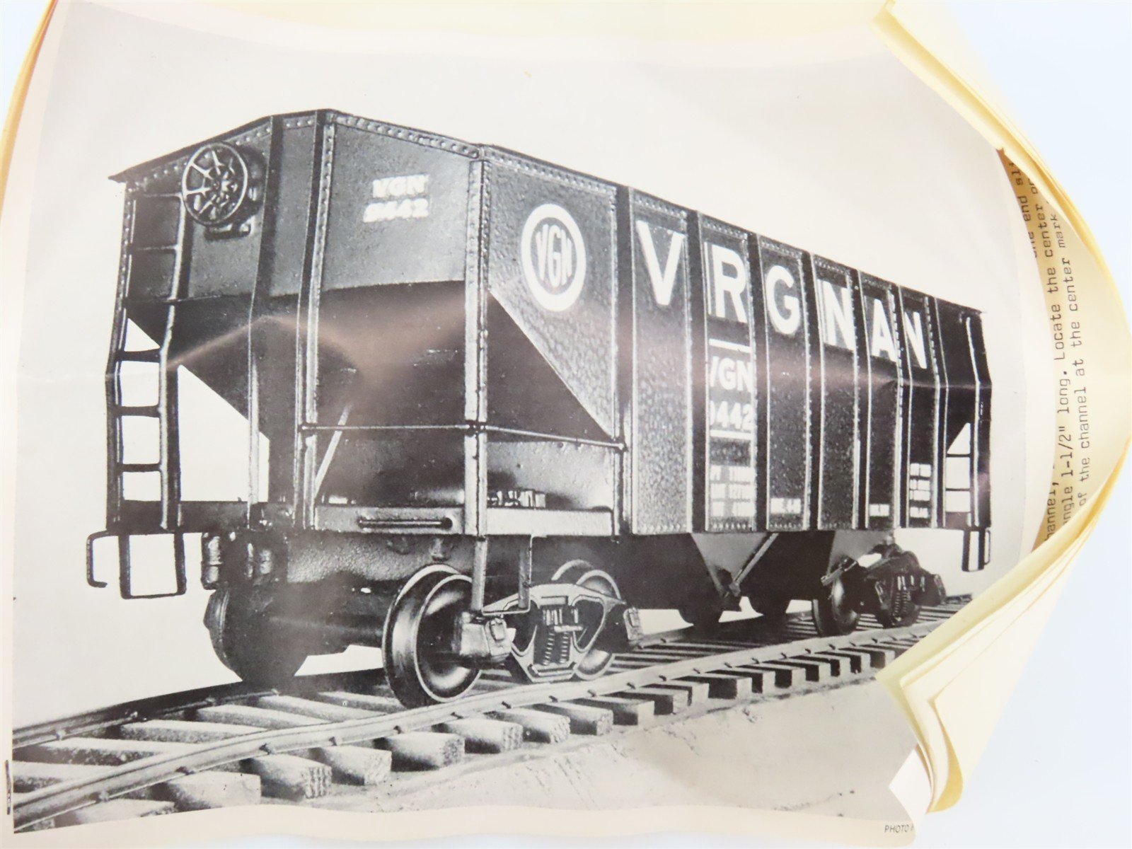 O Scale 2-Rail Arvid L. Anderson PFE-50 Undecorated BRASS Hopper Car Kit
