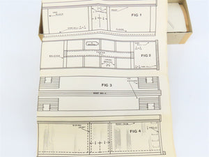 O 2-Rail Ye Olde Huff-N-Puff 722 PGRX Crisco 40' Wood Reefer #4167 Kit
