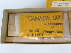 O 2-Rail Ye Olde Huff-N-Puff 723 GARE Canada Dry 40' Reefer #9104 Kit