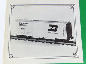 O Scale 2-Rail Suncoast 508 BN Burlington Northern 40' Reefer Car Kit