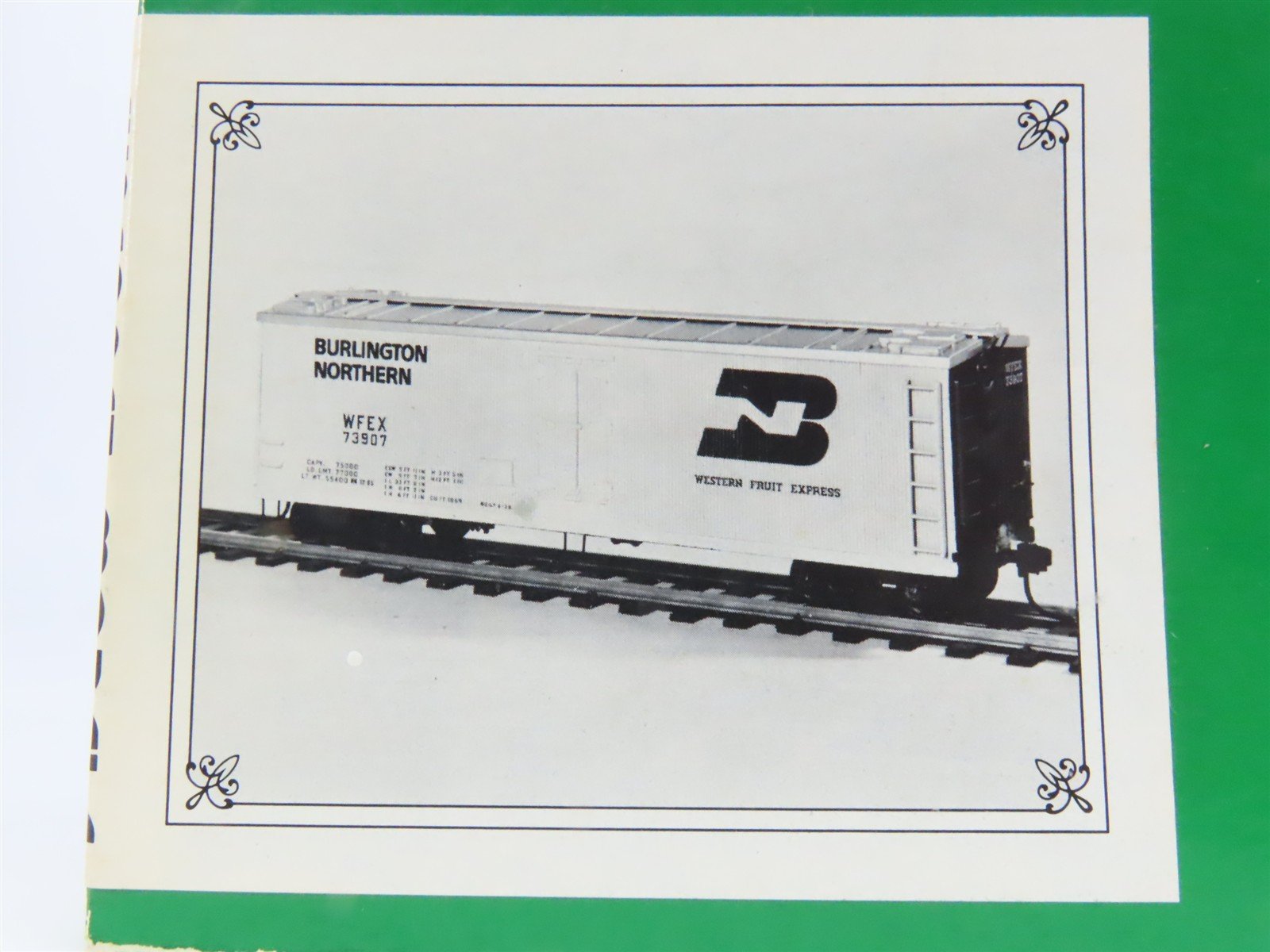 O Scale 2-Rail Suncoast 508 BN Burlington Northern 40' Reefer Car Kit