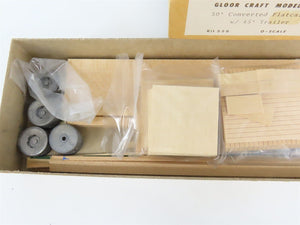 O Scale 2-Rail Gloor Craft 556 50' Converted Flatcar Kit w/45' Trailer Load