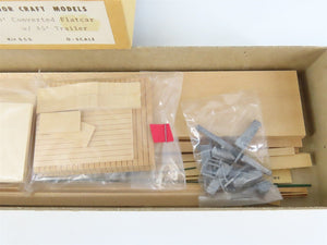 O Scale 2-Rail Gloor Craft 556 50' Converted Flatcar Kit w/45' Trailer Load
