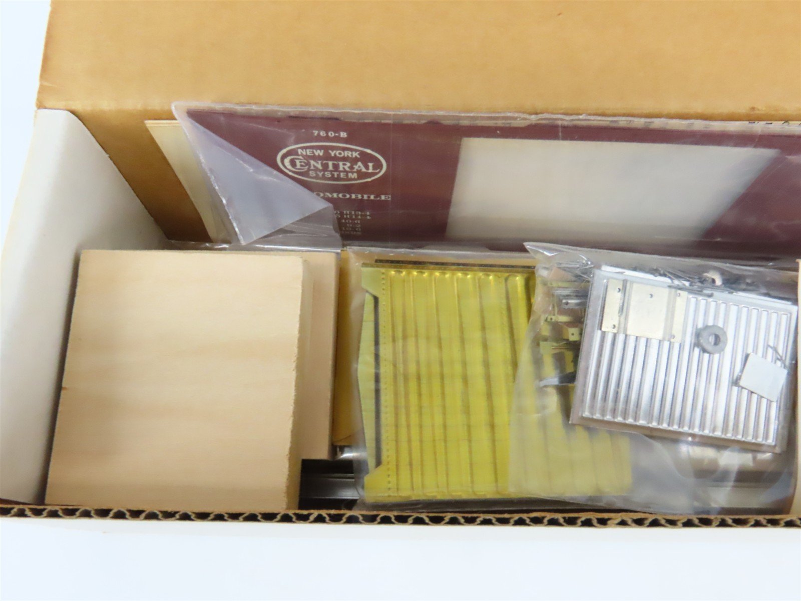 O Scale 2-Rail All-Nation 3681 NYC New York Central 40' Auto Boxcar #70006 Kit