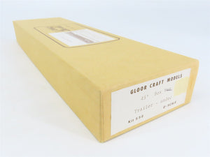 O Scale 2-Rail Gloor Craft 558 Undecorated 45' Box Van Trailer Kit