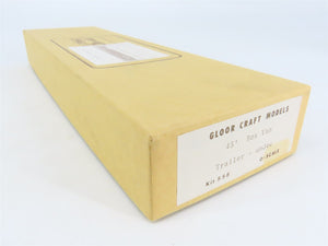 O Scale 2-Rail Gloor Craft 558 Undecorated 45' Box Van Trailer Kit