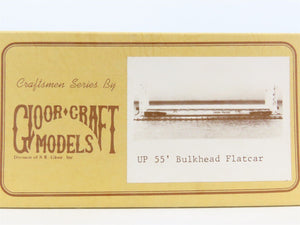 O Scale 2-Rail Gloor Craft 517 UP Union Pacific 55' Bulkhead Flatcar Kit