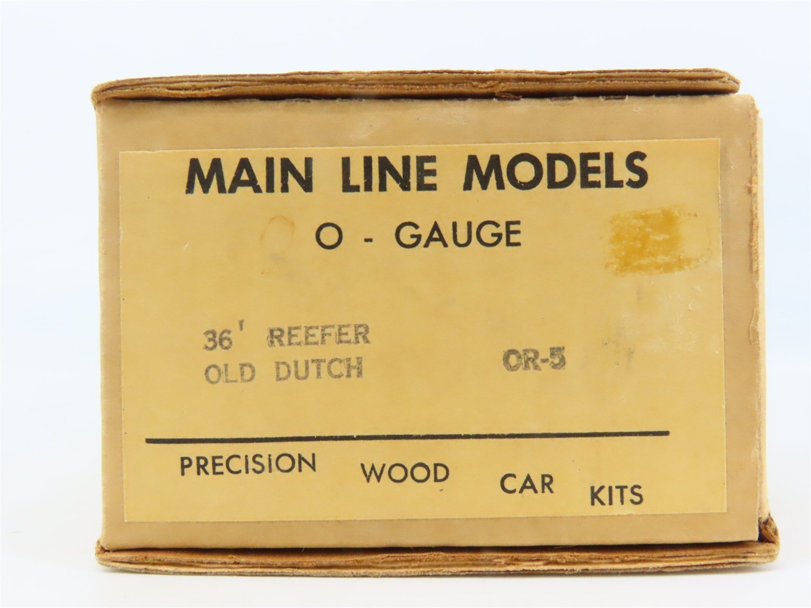 O Scale 2-Rail Mainline Models OR-5 GRLX Old Dutch 36' Wood Reefer Car #7476 Kit