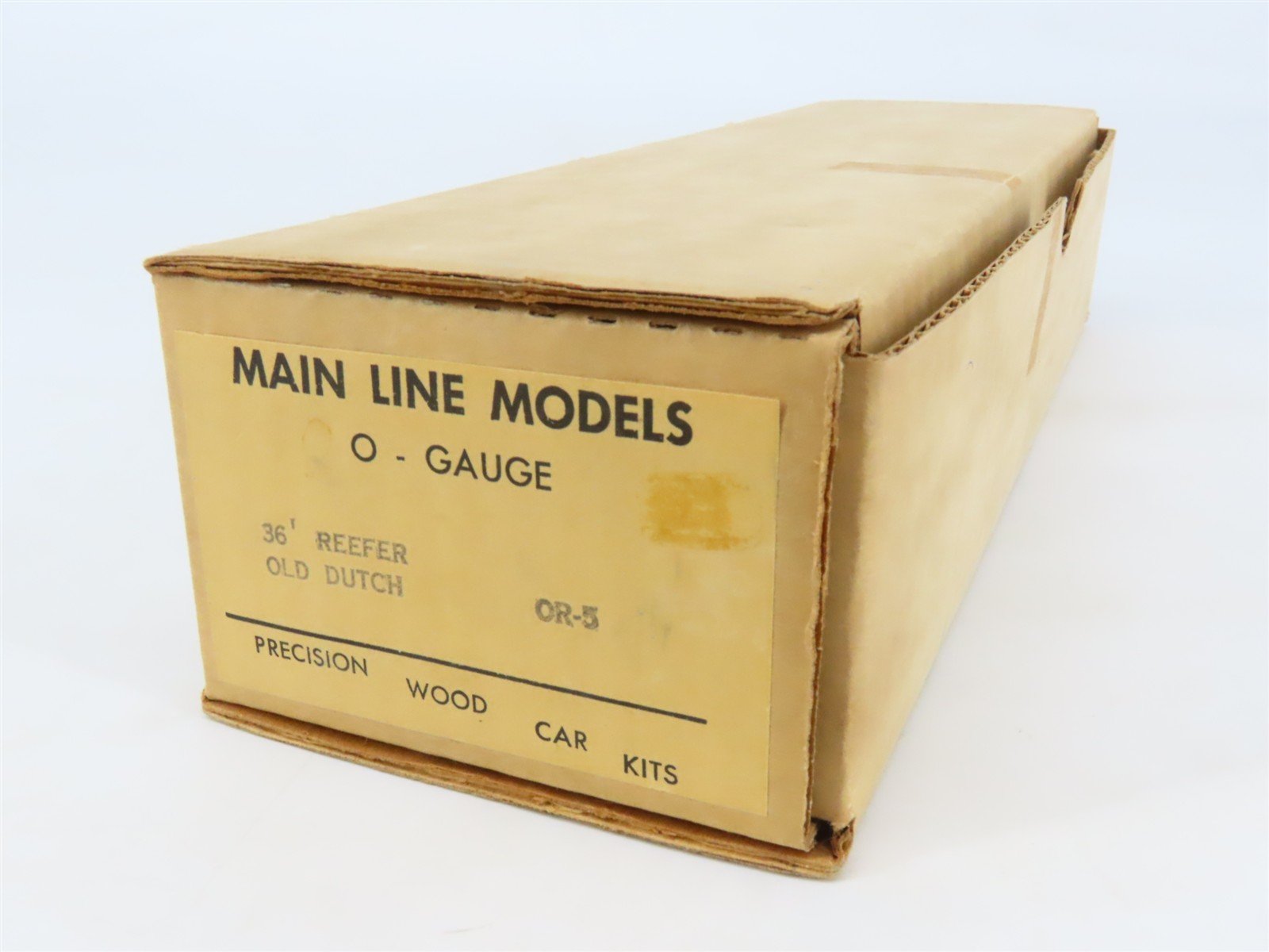 O Scale 2-Rail Mainline Models OR-5 GRLX Old Dutch 36' Wood Reefer Car #7476 Kit