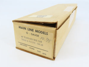 O Scale 2-Rail Mainline Models OBC-35 T&P Texas & Pacific 40' Boxcar #51890 Kit