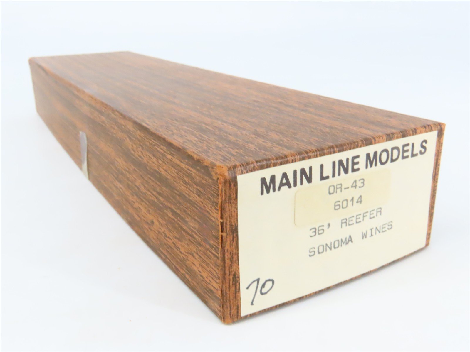 O Scale 2-Rail Mainline Models DR-43 KTX Sonoma County 36' Reefer Car #6014 Kit