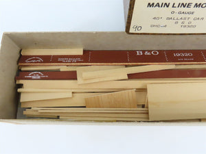 O 2-Rail Mainline Models OHC44 B&O Baltimore & Ohio 40' Ballast Car #19320 Kit