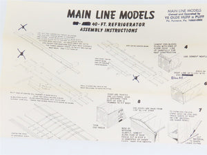O Scale 2-Rail Mainline Models 681 URTX IGA Good Food 40' Reefer #16824 Kit