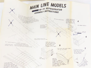 O Scale 2-Rail Mainline Models 675 SFRD Santa Fe 40' Reefer #21757 Kit