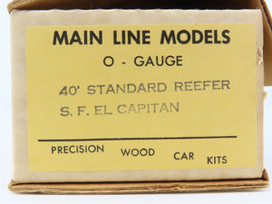 O Scale 2-Rail Mainline Models SFRD Santa Fe 40' Reefer #21757 Kit