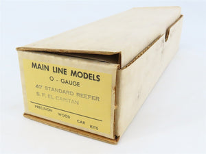 O Scale 2-Rail Mainline Models SFRD Santa Fe 40' Reefer #21757 Kit