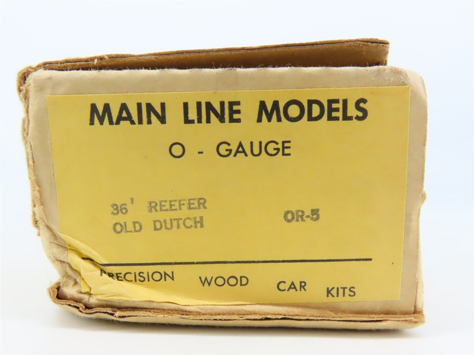 O Scale 2-Rail Mainline Models OR-5 Old Dutch 36' Wood Reefer Car #7476 Kit
