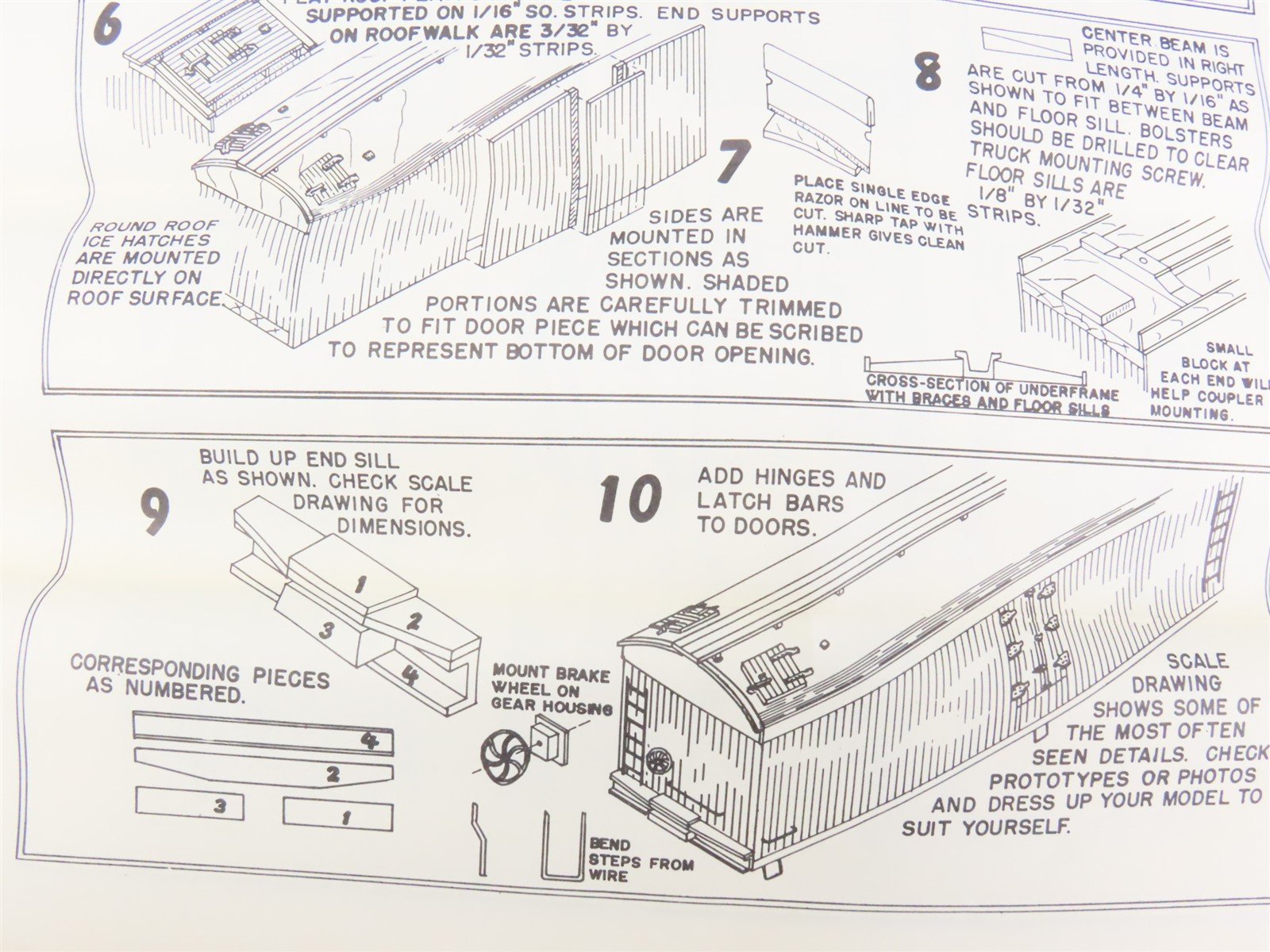 O 2-Rail Mainline Models OBC-6 PFE Pacific Fruit 50' Express Reefer #503 Kit