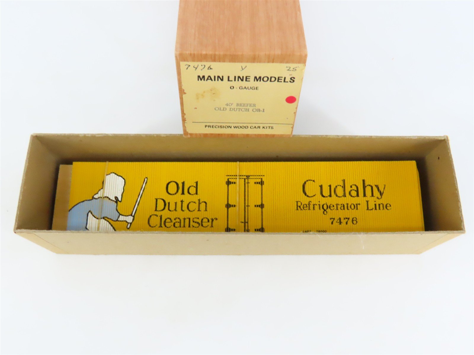 O Scale 2-Rail Mainline Models OB-1 Old Dutch 40' Wood Reefer #7476 Kit