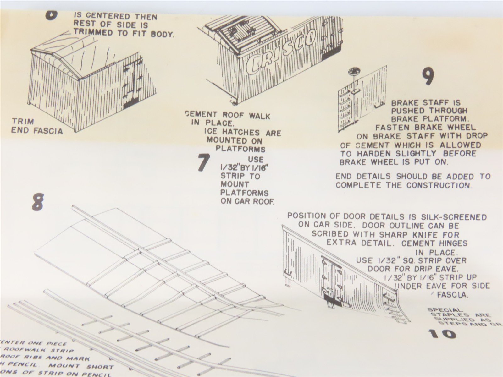 O Scale 2-Rail Mainline Models OB-1 Old Dutch 40' Wood Reefer #7476 Kit