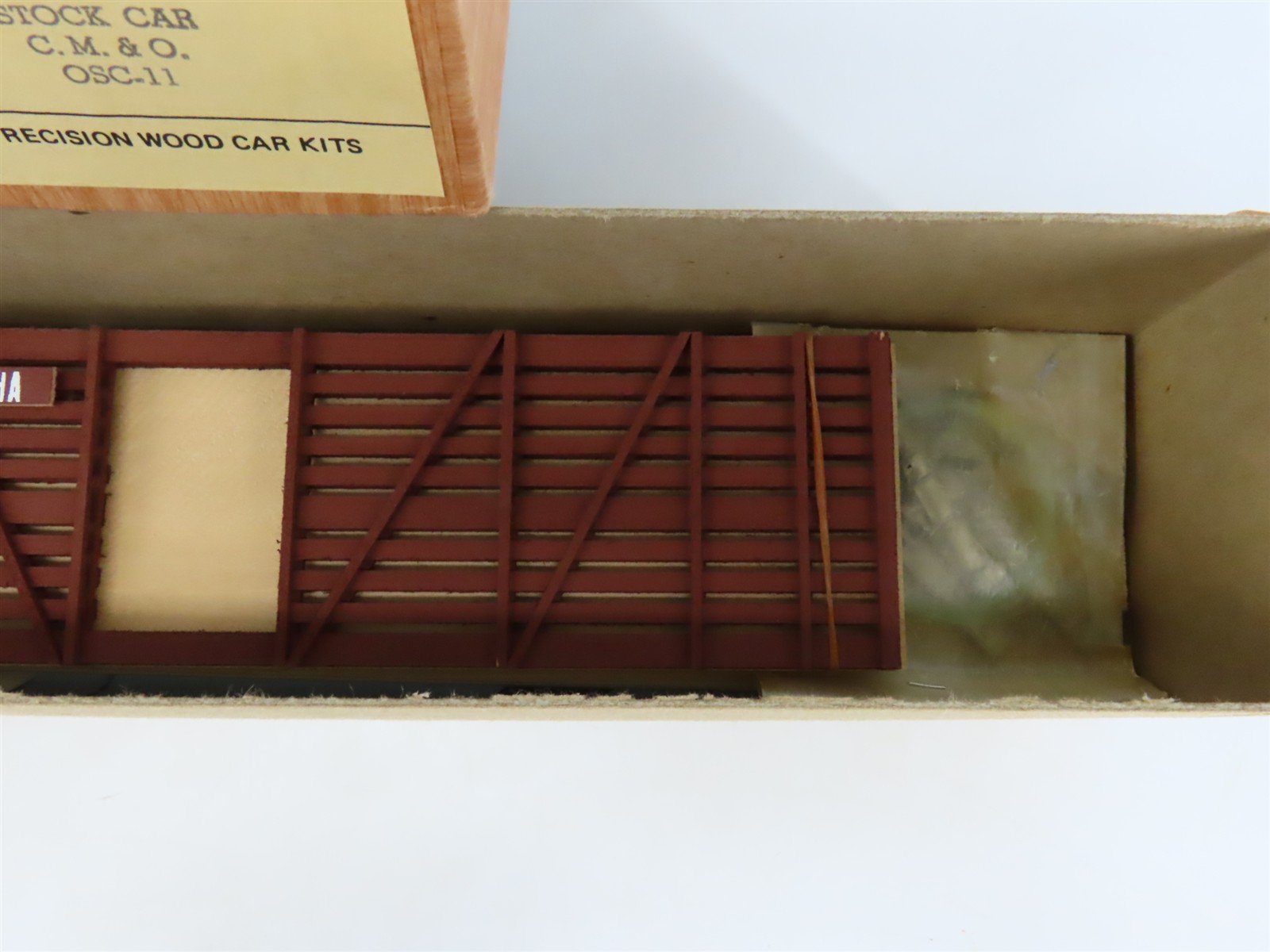 O Scale 2-Rail Mainline Models OSC-11 CM&O Railway 40' Boxcar #52130 Kit