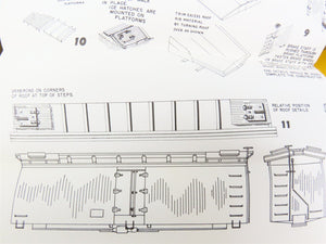 O Scale 2-Rail Mainline OR-58 King Packing 40' Wood Reefer Car #207 Kit