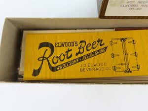 O Scale 2-Rail Mainline OR-60 EBC Root Beer 40' Wood Reefer Car #500 Kit