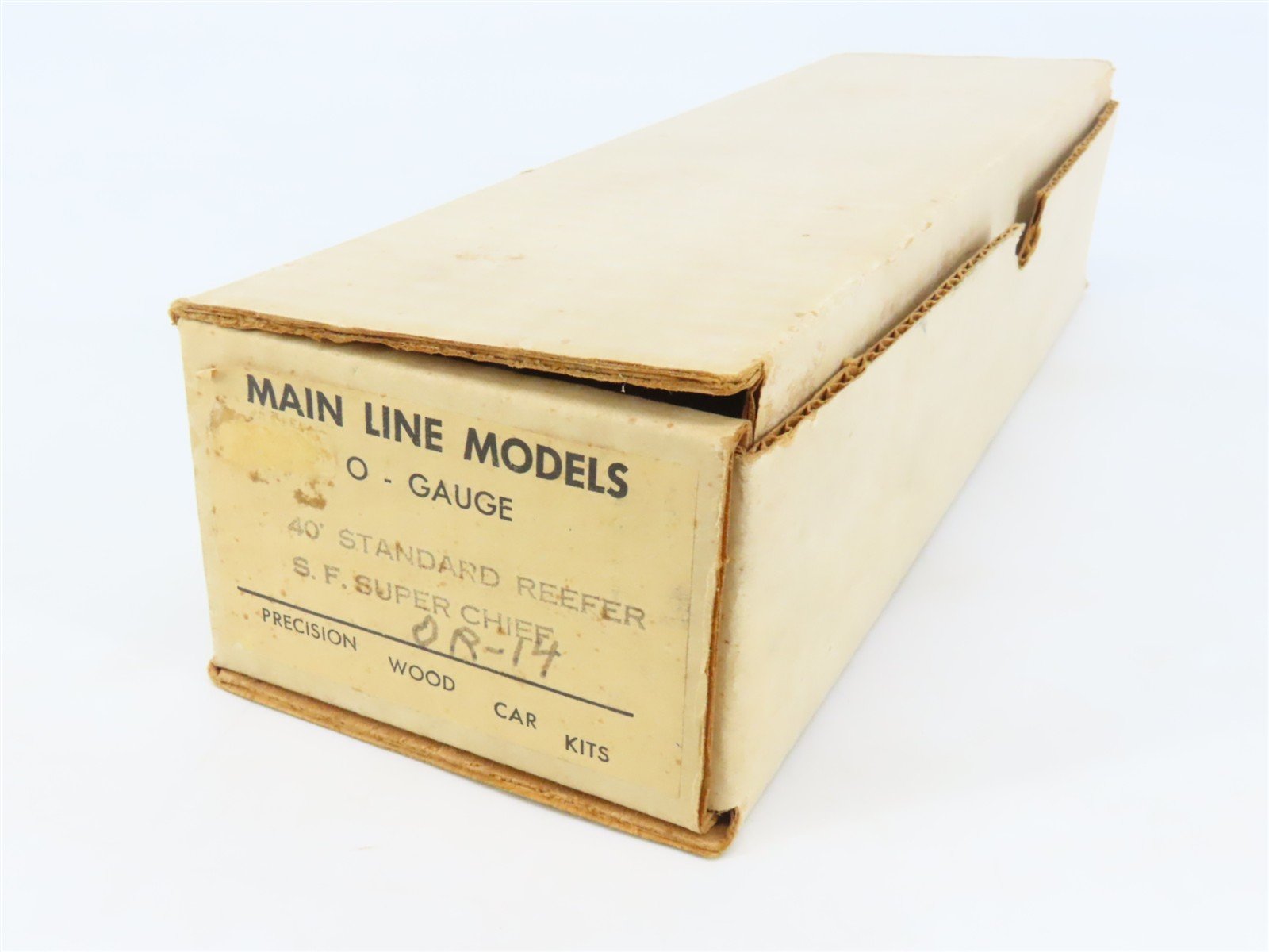 O Scale 2-Rail Mainline OR-14 SFRD Santa Fe 40' Standard Reefer #21846 Kit