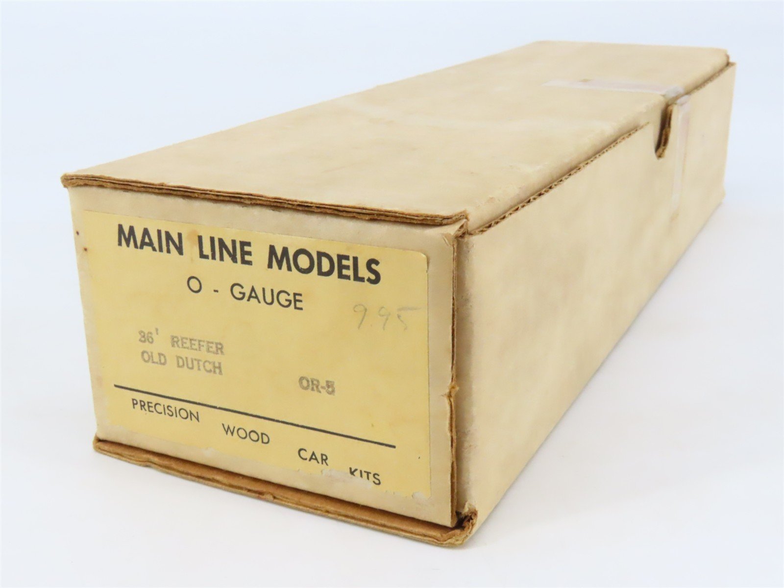 O Scale 2-Rail Mainline Models OR-5 Old Dutch 36' Wood Reefer #7476 Kit