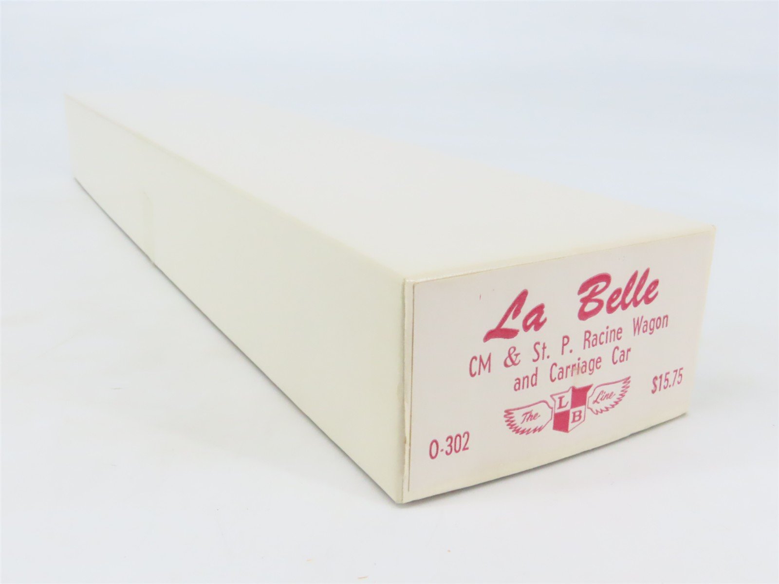 O Scale 2-Rail La Belle O-302 CM&StP Railway Racine Wagon Boxcar #39930 Kit