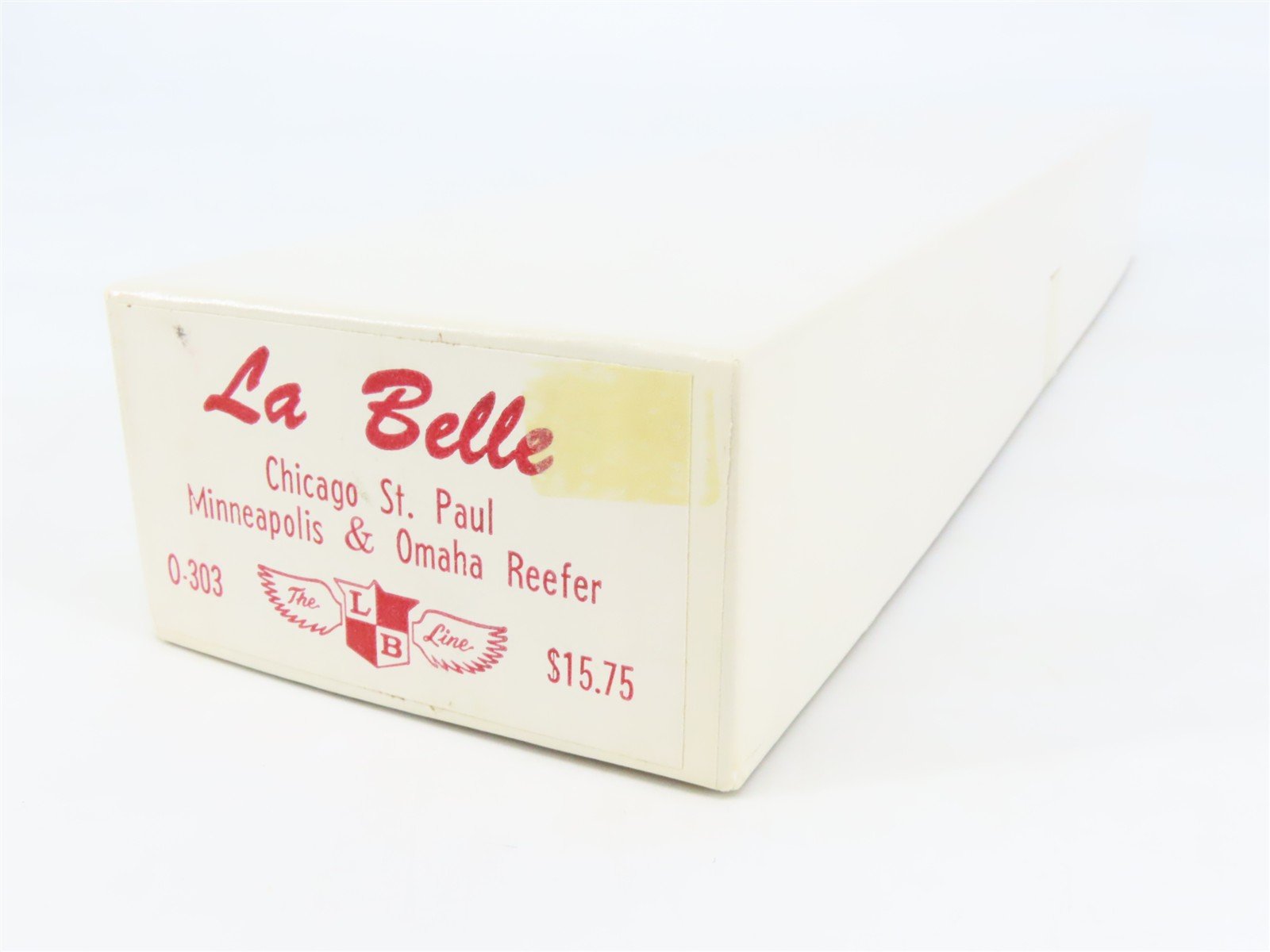 O Scale 2-Rail La Belle O-303 C,StP,M&O Railway Wood Reefer #8530 Kit