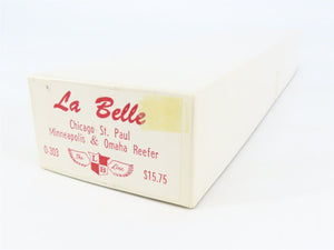 O Scale 2-Rail La Belle O-303 C,StP,M&O Railway Wood Reefer #8530 Kit