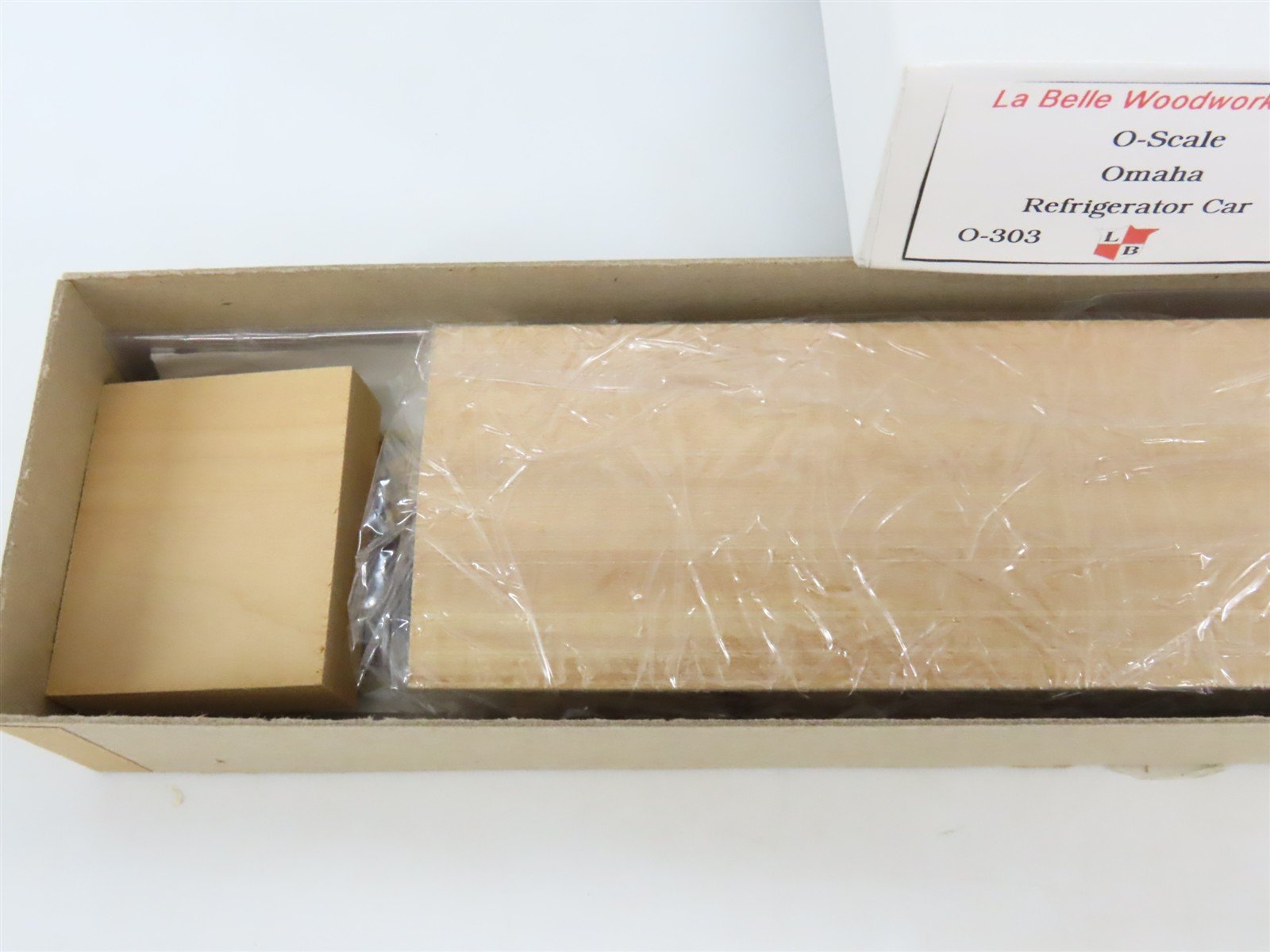 O Scale 2-Rail La Belle O-303 C,StP,M&O Railway Wood Reefer #8530 Kit