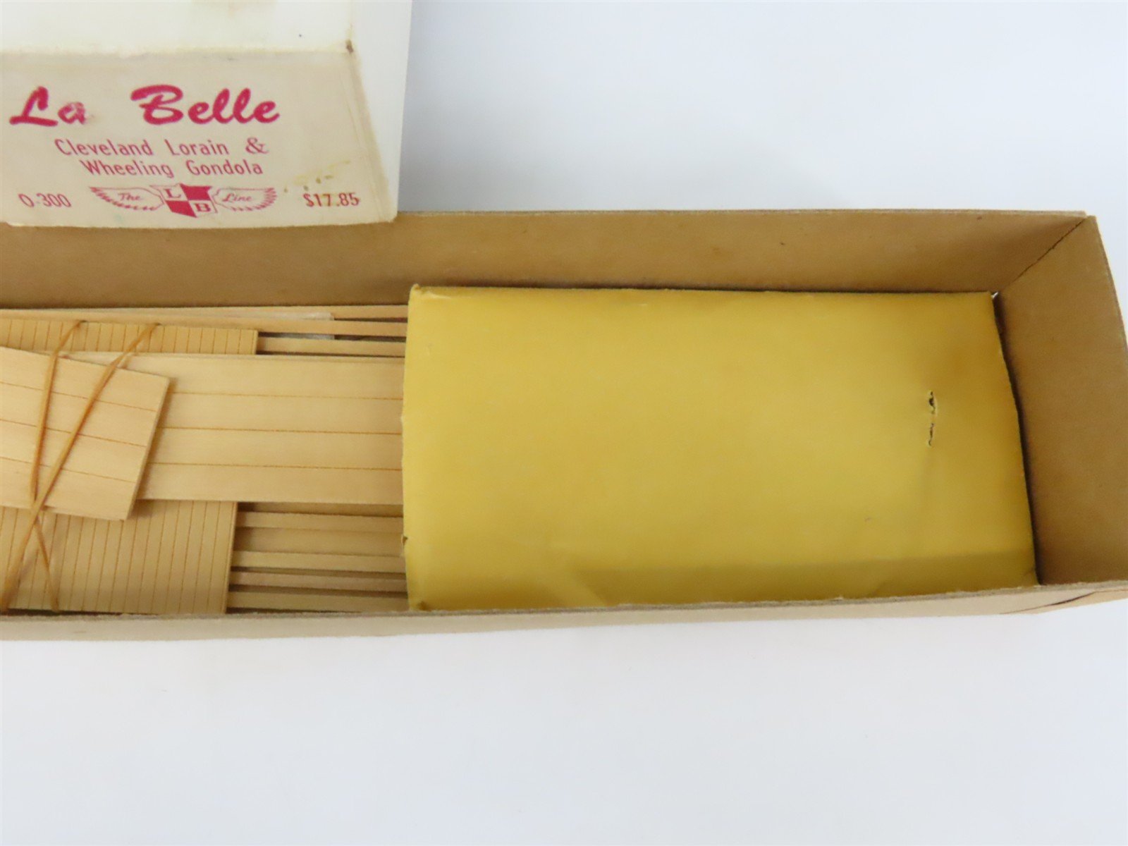 O Scale 2-Rail La Belle O-300 CL&W Cleveland Lorain & Western Gondola #6200 Kit