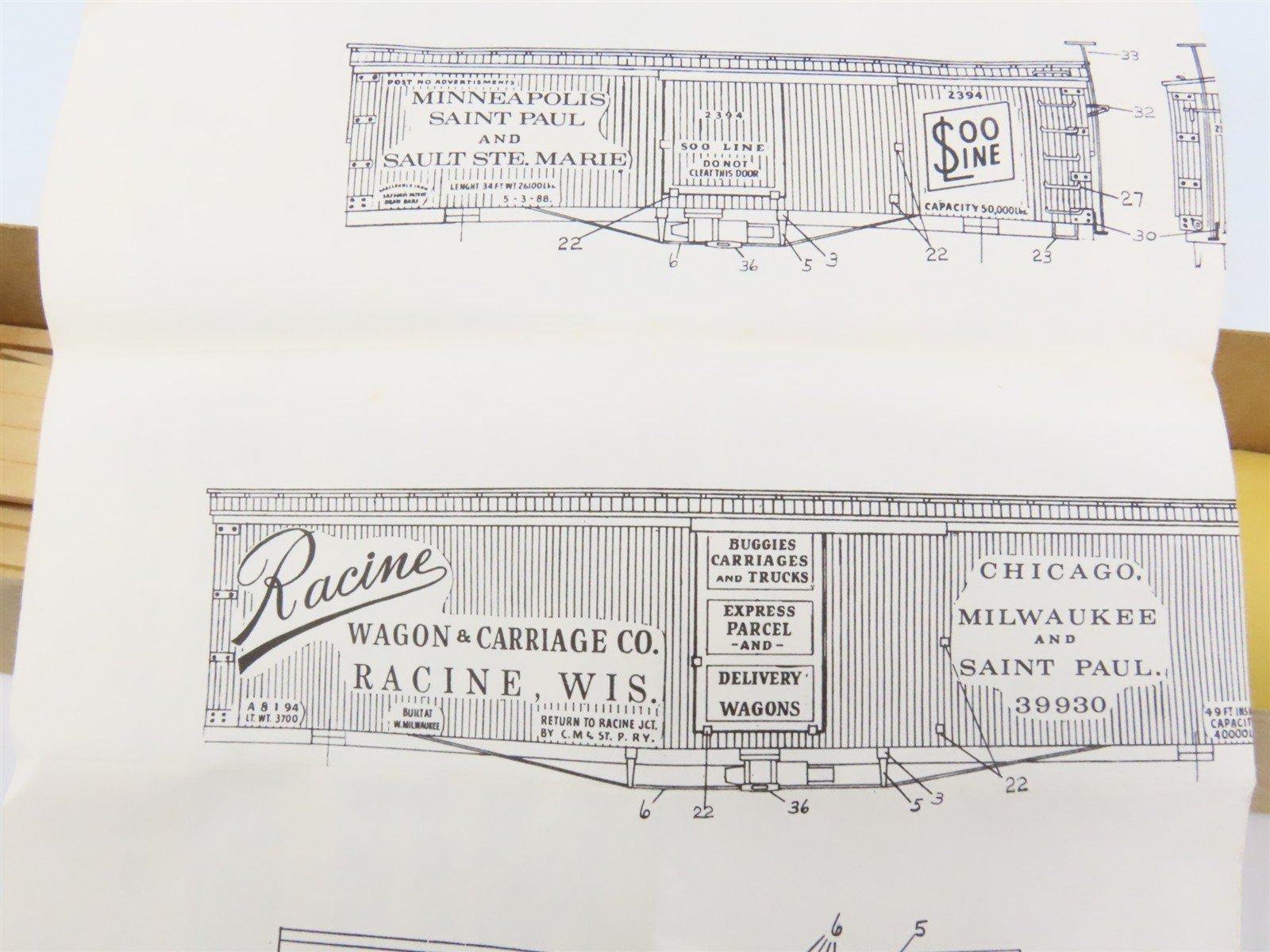 O Scale 2-Rail La Belle O-300 CL&W Cleveland Lorain & Western Gondola #6200 Kit