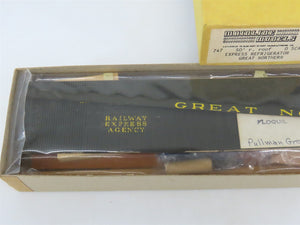 O Scale 2-Rail Mainline Models 747 GN 50' REA Express Reefer Car #2028 Kit
