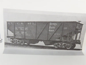O Scale 2-Rail Ambroid O-12 NKP Nickel Plate Road 3-Bay Open Hopper #31299 Kit