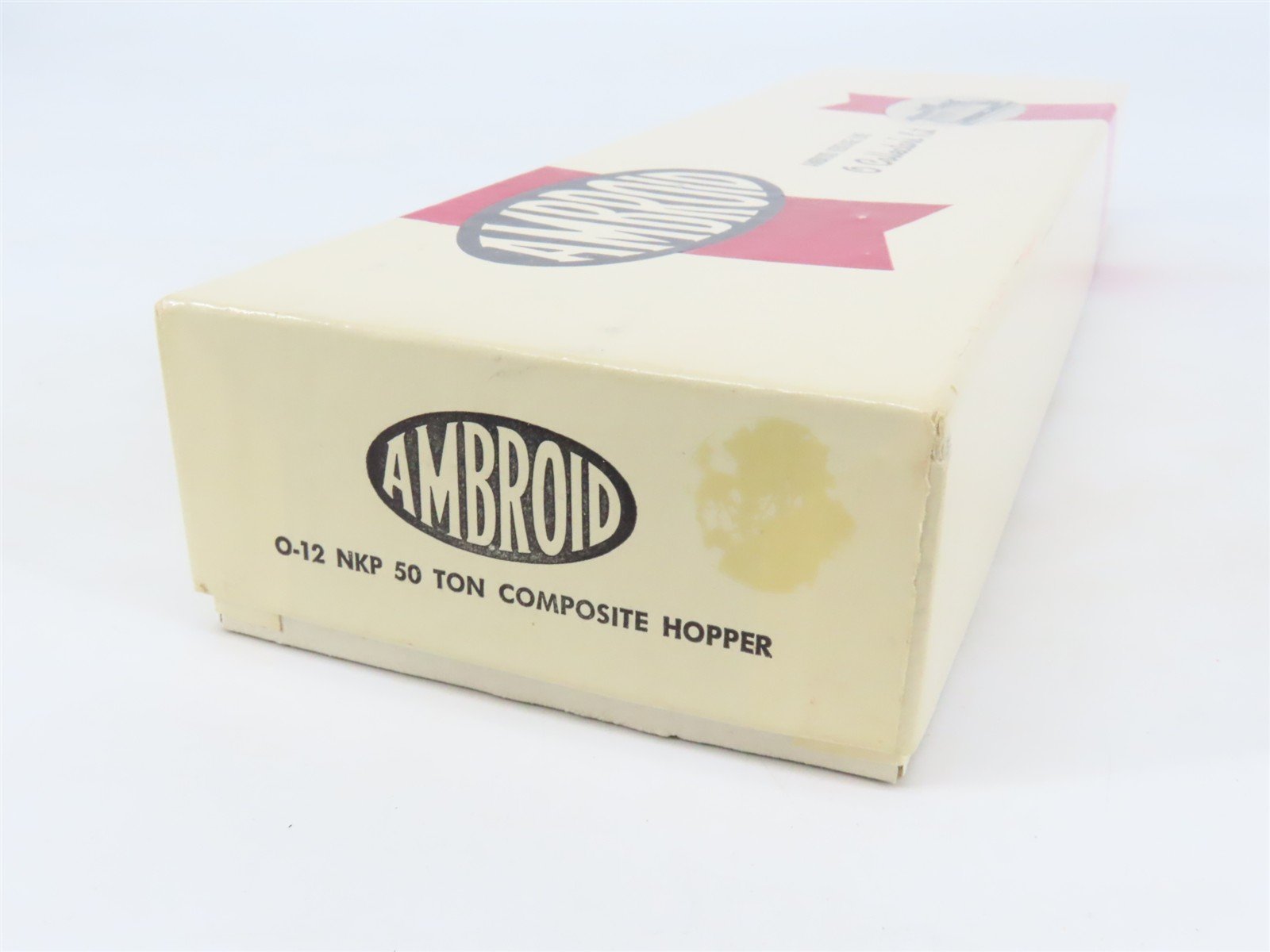 O Scale 2-Rail Ambroid O-12 NKP Nickel Plate Road 3-Bay Open Hopper #31299 Kit