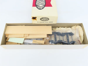 O Scale 2-Rail Ambroid Craftsman Kit #O-13 Undecorated NP Offset Cupola Caboose