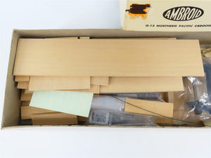 O Scale 2-Rail Ambroid Craftsman Kit #O-13 Undecorated NP Offset Cupola Caboose