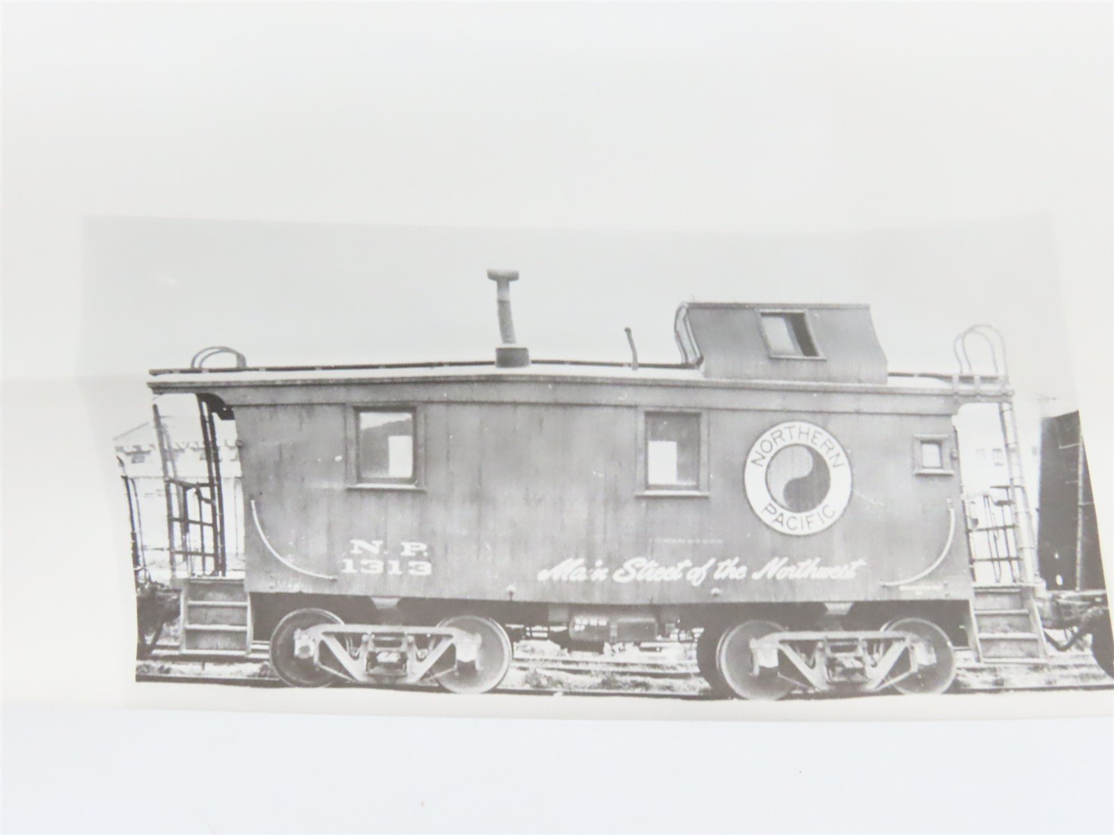 O Scale 2-Rail Ambroid Craftsman Kit #O-13 Undecorated NP Offset Cupola Caboose
