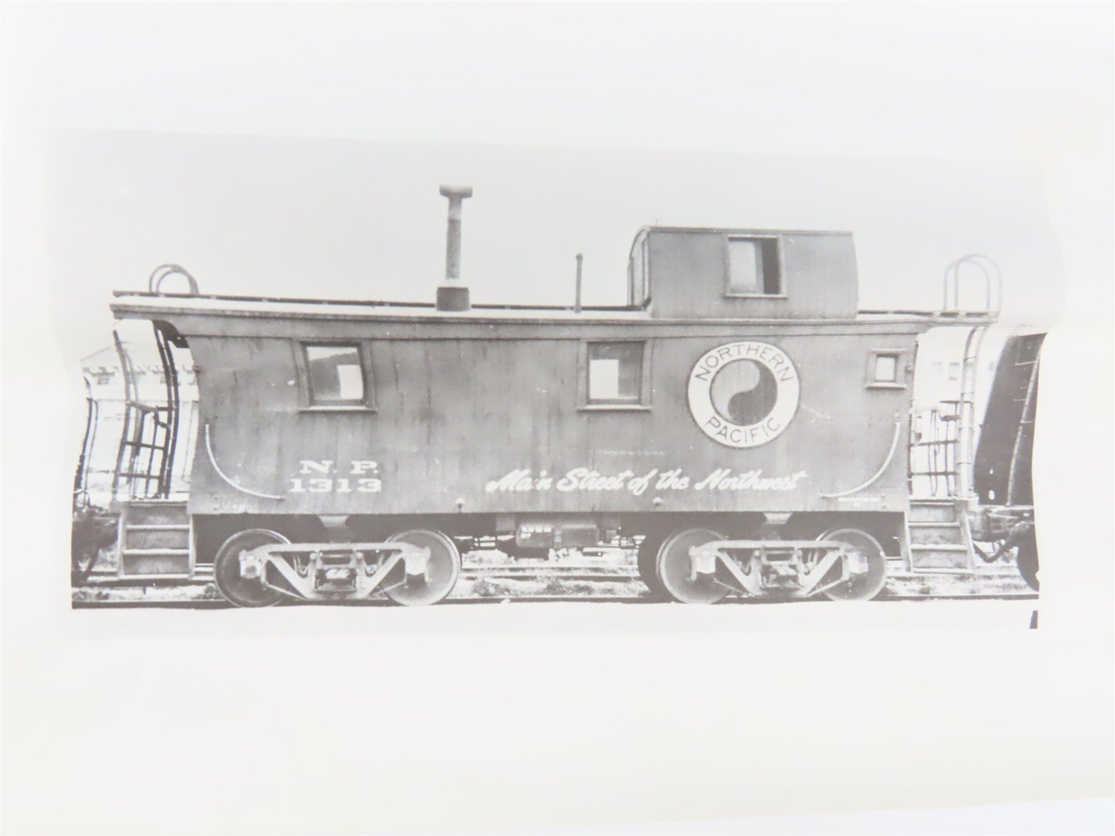 O Scale 2-Rail Ambroid Craftsman Kit #O-13 Undecorated NP Offset Cupola Caboose